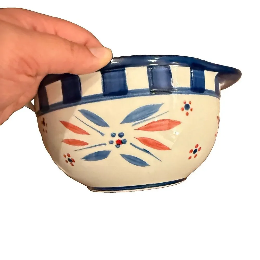 Set Of 5 Temp-tations Stacking Mixing Bowls, Old World, PPP-SQ-846286, Preloved